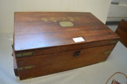 Victorian Mahogany Writing Slope (requiring restoration)