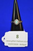 9ct Gold Opal Ring 2.8g Size: P