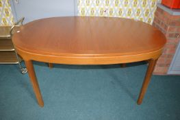 Nathan Extending Oval Teak Dining Table