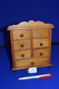 Miniature Victorian Chest of Drawers