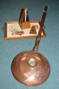 Maelzel Metronome plus a Warming Pan, and a Tray