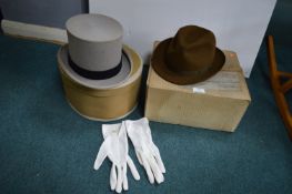 Christie’s Top Hat and a Lincoln Bennet Trilby