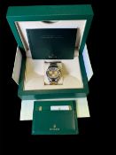 Rolex Daytona Model: 116523, 40mm Steel & Gold, Tahitian Diamond Dial - Complete with Box &