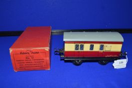Hornby O Gauge No.51 Passenger Brake Van