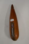 African Tribal Gourd Stoppered Bottle