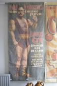 Reproduction Fabric Circus Poster