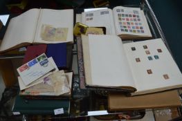 Stamp Collection Including British Penny Blacks, R