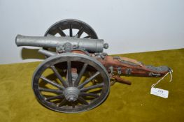 Wood & Metal Model Cannon