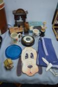 Vintage Collectibles Including Disney Mask, etc.