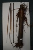African Quiver with Arrows