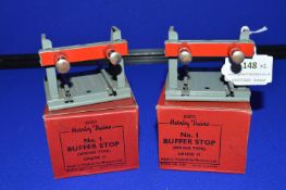 Two Sets of Hornby O Gauge Spring Type Buffer Stops