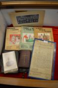 Naval Exemption Indenture plus Books & Photographs etc.
