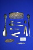 Assorted Hallmarked Silver Items Including Some Scrap