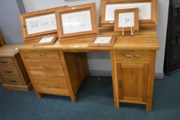 Solid Oak Desk