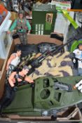 Action Man Tanks and Boat with Figures