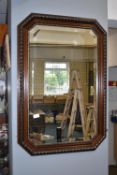 Framed Beveled Edge Mirror