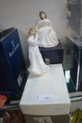 Two Small Royal Doulton Figurines 