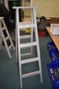 Decorative Lime Washed Step Ladder