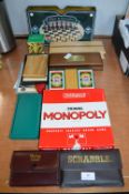 Toy & Games Including Travel Monopoly, Scrabble, e