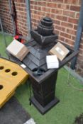 *Plastic Garden Water Feature (salvage)