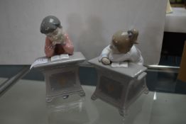 Nao Figurines of School Children