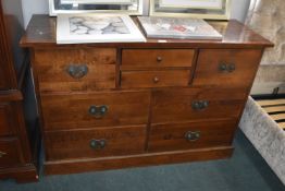 Solid Wood Eight Drawer Chest