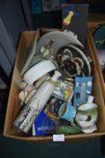 Box of Household Goods, Ornaments, vases, etc.