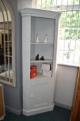 Painted Corner Cupboard
