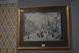 Framed Lowry Print