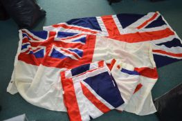 Royal Ensign and Union Flags