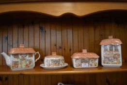 Four Saddlers Country Cottage Style Kitchen Pots