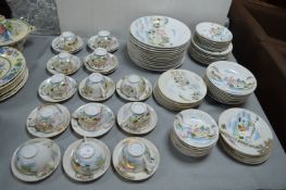 Sunny China Kutani Ware 80+pcs