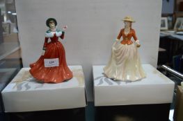 Two Small Royal Doulton Figurines