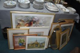 Framed Pictures, Prints, and Mirrors