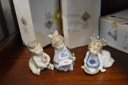 Three Nao Figurines of Babies