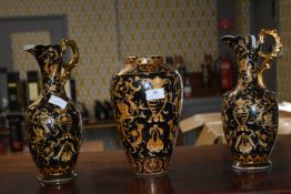 Oriental Vase and Ewers