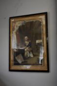 Framed Victorian Print 