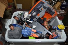Assorted Action Man and Other Action Figures and A