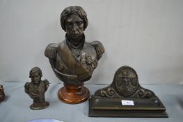 Bronze Effect Busts etc.