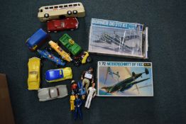 Assorted Model Toys Including Airplane Kits etc.
