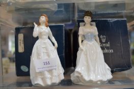 Two Small Royal Doulton Figurines