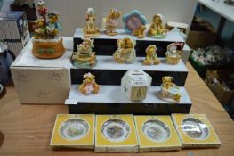 Cherish Teddies and Brambly Hedge Dishes