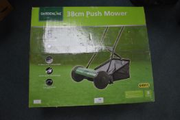 Gardenline 38cm Push Mower (new in box)