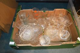 Assorted Glassware