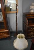 1930's Oak Standard Lamp