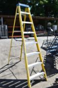 Six Tread Firberglass Step Ladder