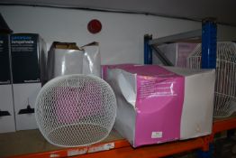 *Three White Mesh Lights