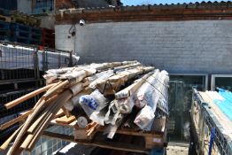 *Pallet of Assorted Coving, White Laminate, etc.