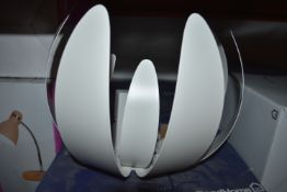 *Six White Wall Lamps