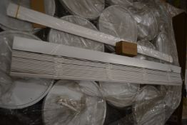 *Four 35mm Faux Wood Venetian Blinds 990x720mm